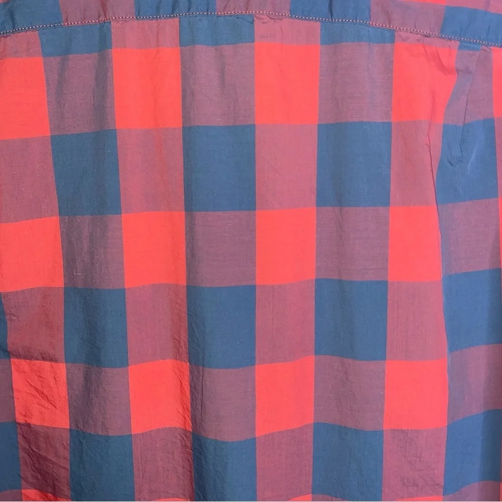 J. Crew Light Weight Medium Slim Fit 100% Cotton Bold Checkered Shirt